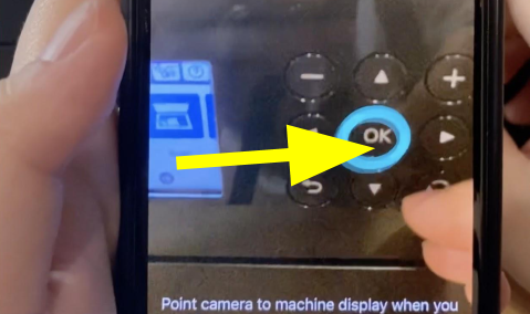 TutorialLens records the finger location relative to device marker location in 3D for authoring mode, and then reproduces that based on detected device marker location in the access mode (shown in picture).